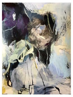 Amanda Schunker - Twin Storms - painting