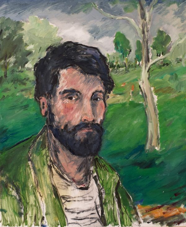Kevin Perkins - Self portrait - painting