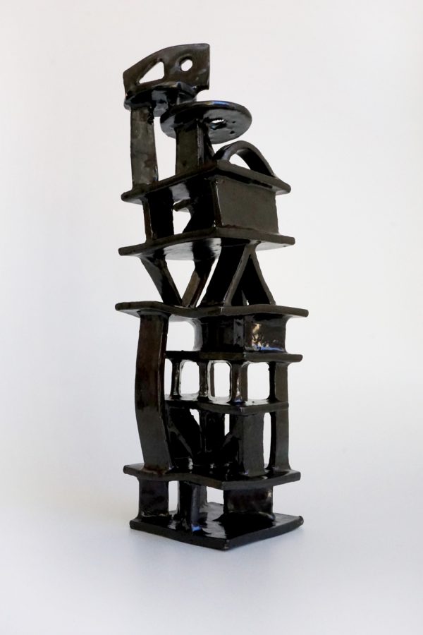 Natalie Rosin - ceramic sculpture - architecture