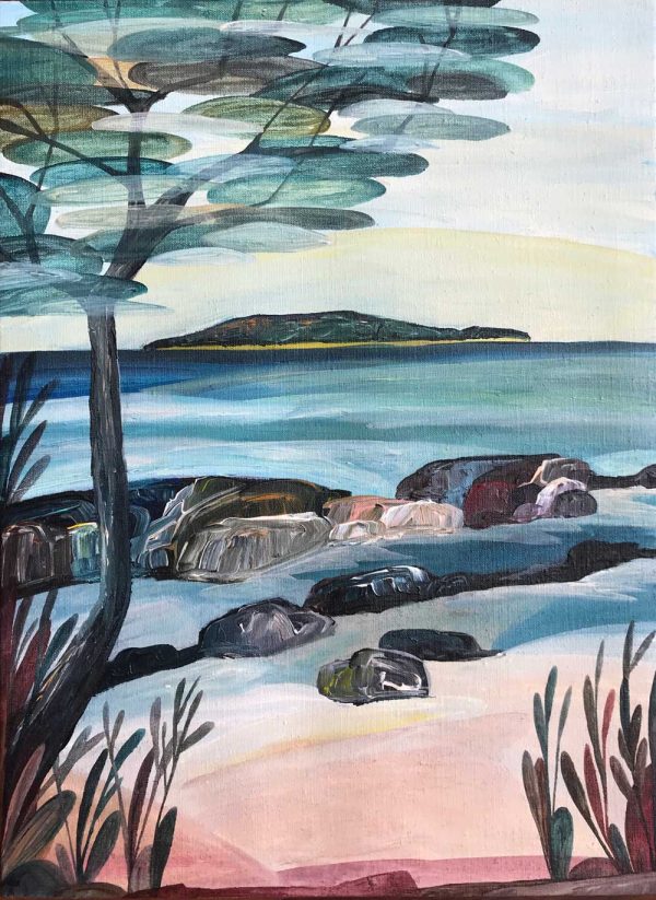 Ingrid Daniell - Refuge in Hope - landscape painting