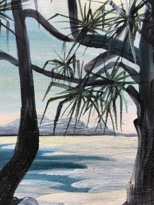 Ingrid Daniell - Blinded by the Light - Noosa landscape painting
