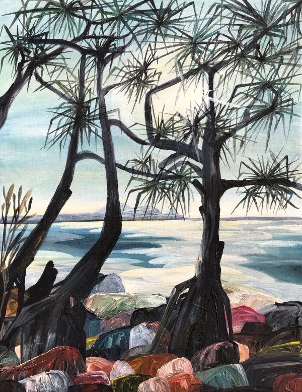 Ingrid Daniell - Blinded by the Light - Noosa landscape painting