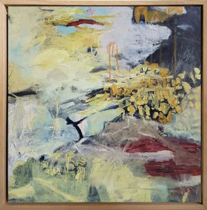 Amanda Schunker - landscape painting - Glassy Underworld