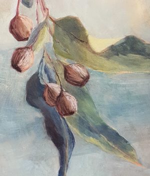 Susie Dureau - Botanical I - landscape painting