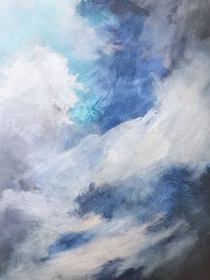 Susie Dureau - Dream Suite Flying II - landscape painting