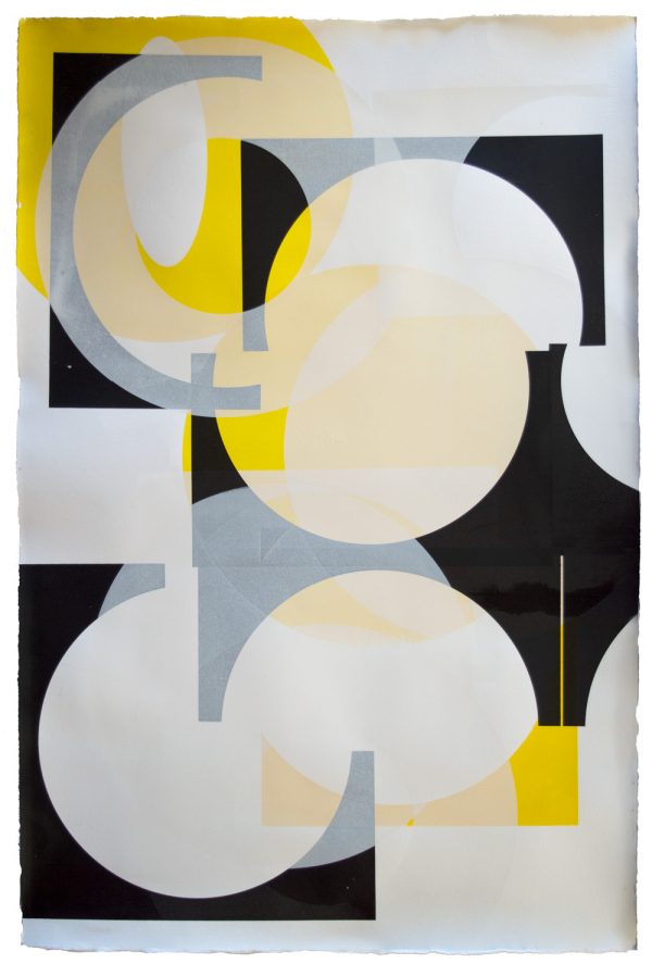 Kate Banazi - Historical Layers 2 - Silkscreen Print