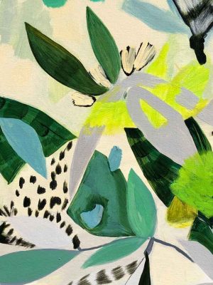 Kaitlin Johnson - Jungle Greens - Painting