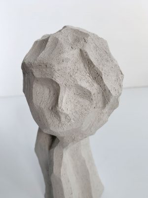 Kristiina Haataja - The Thinker - Clay Sculpture