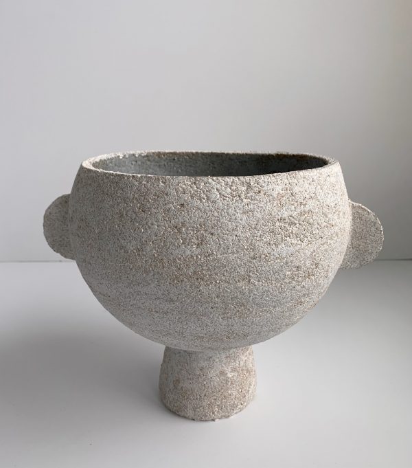 Katarina Wells - Bowl With Ears - Ceramic Sculpture