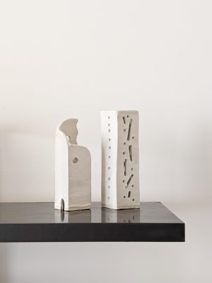Natalie Rosin - Marquette 3 - Ceramic Sculpture