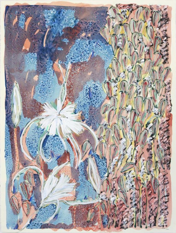 Amy Wright - The Silver Lily And The Adorned Wall - Work on paper