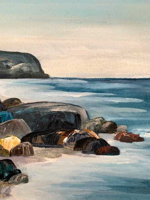 Ingrid Daniell - Blinding Sunshine Now In Time - Landscape Painting