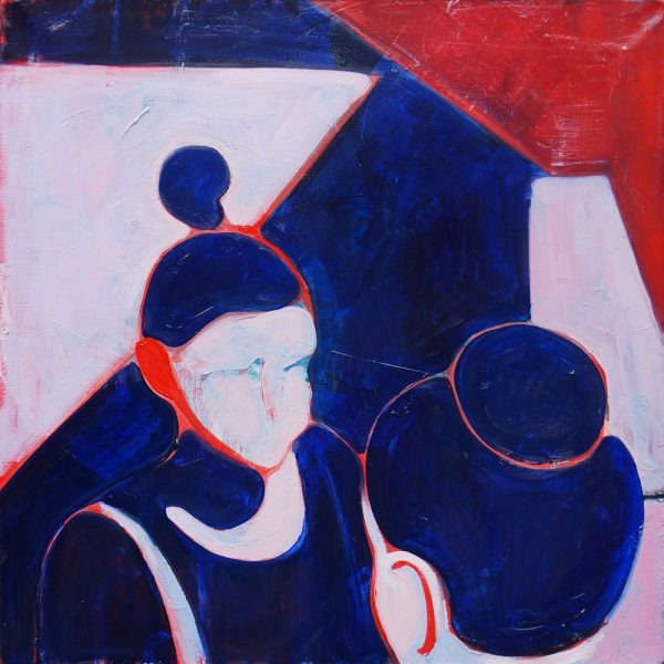 Maria Kostareva - Girls - Oil on canvas