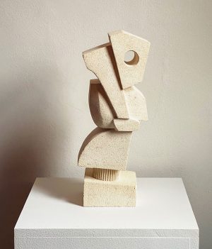 Lucas Wearne - Form Study VI - Limestone Sculpture