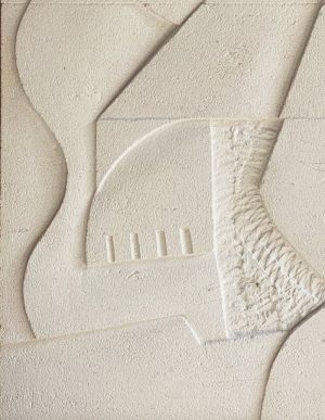 Lucas Wearne - Misled - Limestone Wall Relief