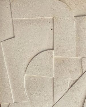 Lucas Wearne - Misled - Limestone Wall Relief