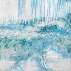 Fleur Stevenson - View from Grose River - landscape painting