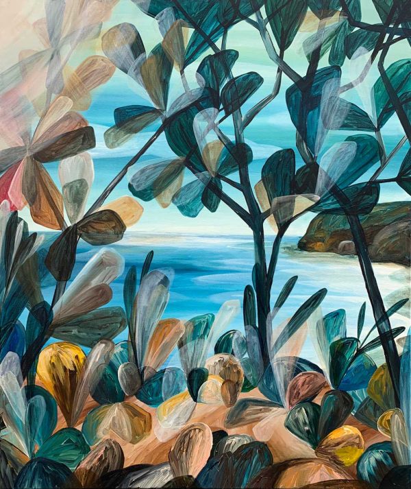 Ingrid Daniell - Glimpse of Hope Through the Shea Oaks - Landscape Painting