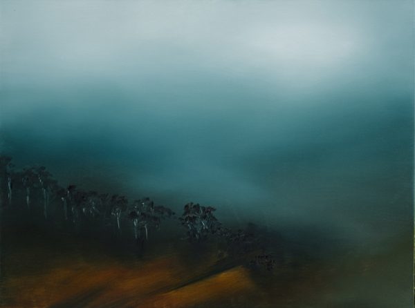 Theresa Hunt - The Valley Treeline - Oil Painting