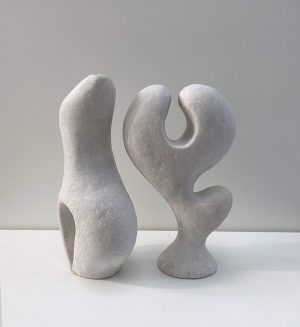 Katarina Wells - Biomorphic Pair - Sculpture