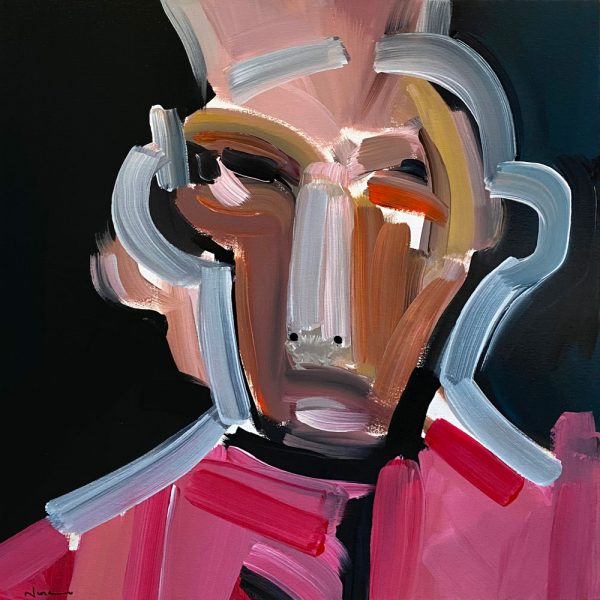 Nunzio Miano - Man In Pink - Painting