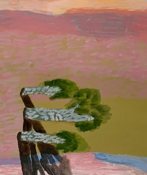 Ileigh Hellier - Lagoon In Summer - Painting