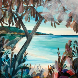 Ingrid Daniell - Full Lagoon Days, Halcyon Summer - Landscape Painting
