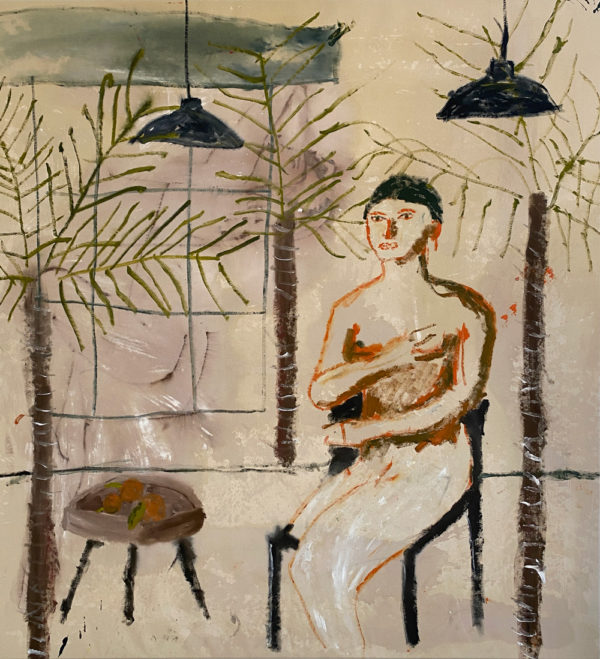 Darcy McCrae - Waiting Room 2 - Painting