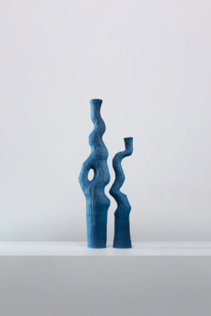 Kerryn Lev - Asymmetry Pair# 21.036 and 035 - Sculpture