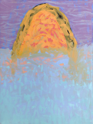 Lilac Dream Mountain - Amber Hearn - Oil Painting