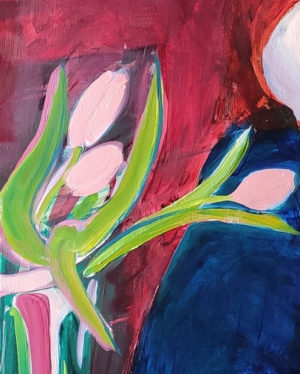 Maria Kostareva - Tulips - Painting