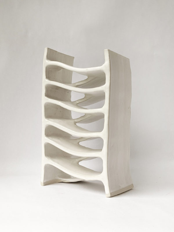 Natalie Rosin - Stairwell No 2 - Ceramic Sculpture