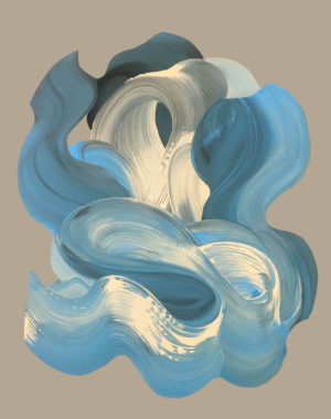 Serpent II - Barbara Kitallides - Abstract Painting