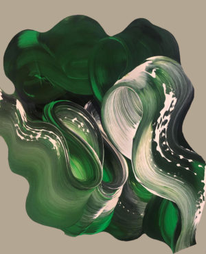 Serpent I - Barbara Kitallides - Abstract Painting