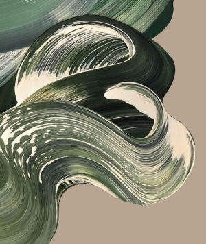Serpent III - Barbara Kitallides - Abstract Painting
