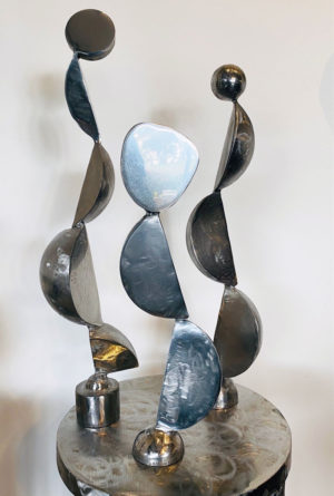 Tracey Lamb - steel sculpture