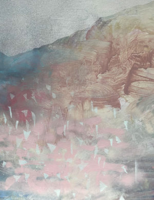 The Distance Between - Fleur Stevenson - Landscape Painting on Paper