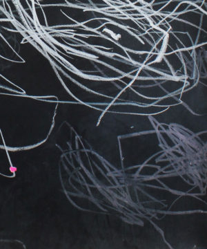 Wrapped In Webs - Mixed Media on Paper - Katrina O'Brien