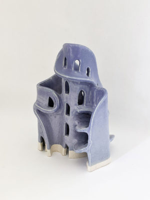 Lilac Habitat I - Natalie Rosin - Ceramic Sculpture