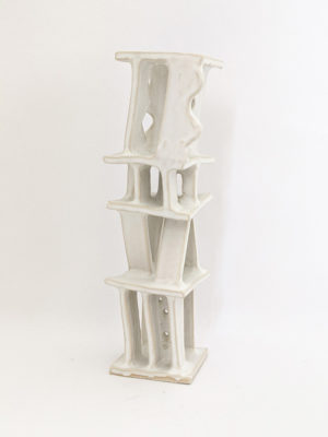 Tower 6 - Natalie Rosin - Ceramic Sculpture