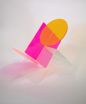 Intersection 12 - Kate Banazi - Coloured Acrylic Sculpture