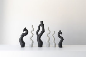 Kerryn Levy - Asymmetry Pair# 21.120 and 121 - Sculpture