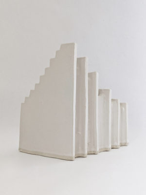 Ascend - Natalie Rosin - Ceramic Sculpture - Curatorial+Co