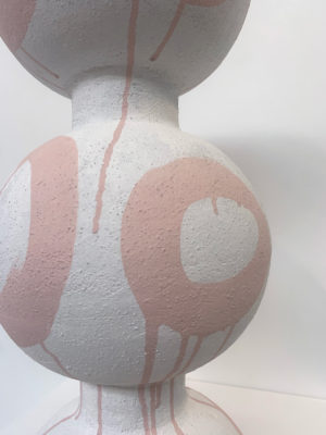 A Touch of Pink - Katarina Wells - Ceramic Sculpture