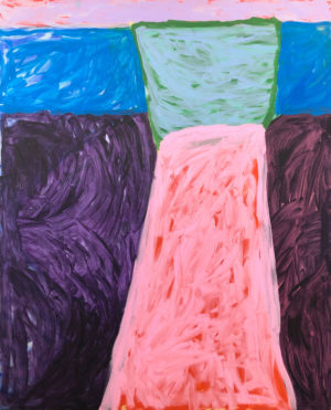 Pink Horizon - Amber Hearn - Painting