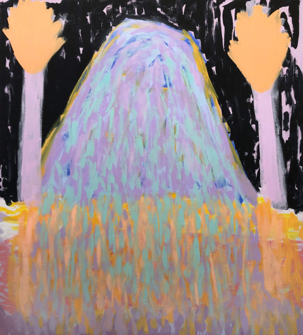 Dark Sky Mountain - Amber Hearn - Painting