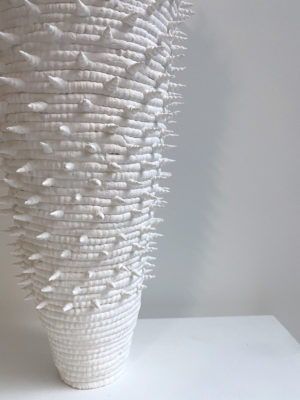 Tall Ares Vessel - Aleisa Miksad - Ceramic Sculpture