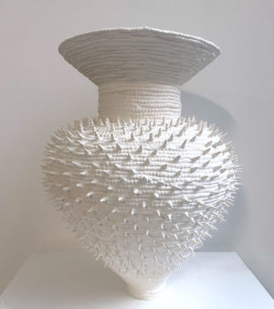 Ares Amphora - Aleisa Miksad - Ceramic Sculpture