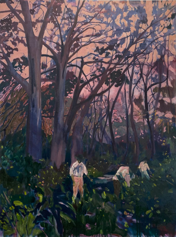 Nettle Gatherers - Ben Crawford - Painting