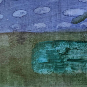Blue Moon - Ileigh Hellier - Landscape Painting